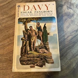 Davy by Edgar Pangborn PB 1st Ballantine